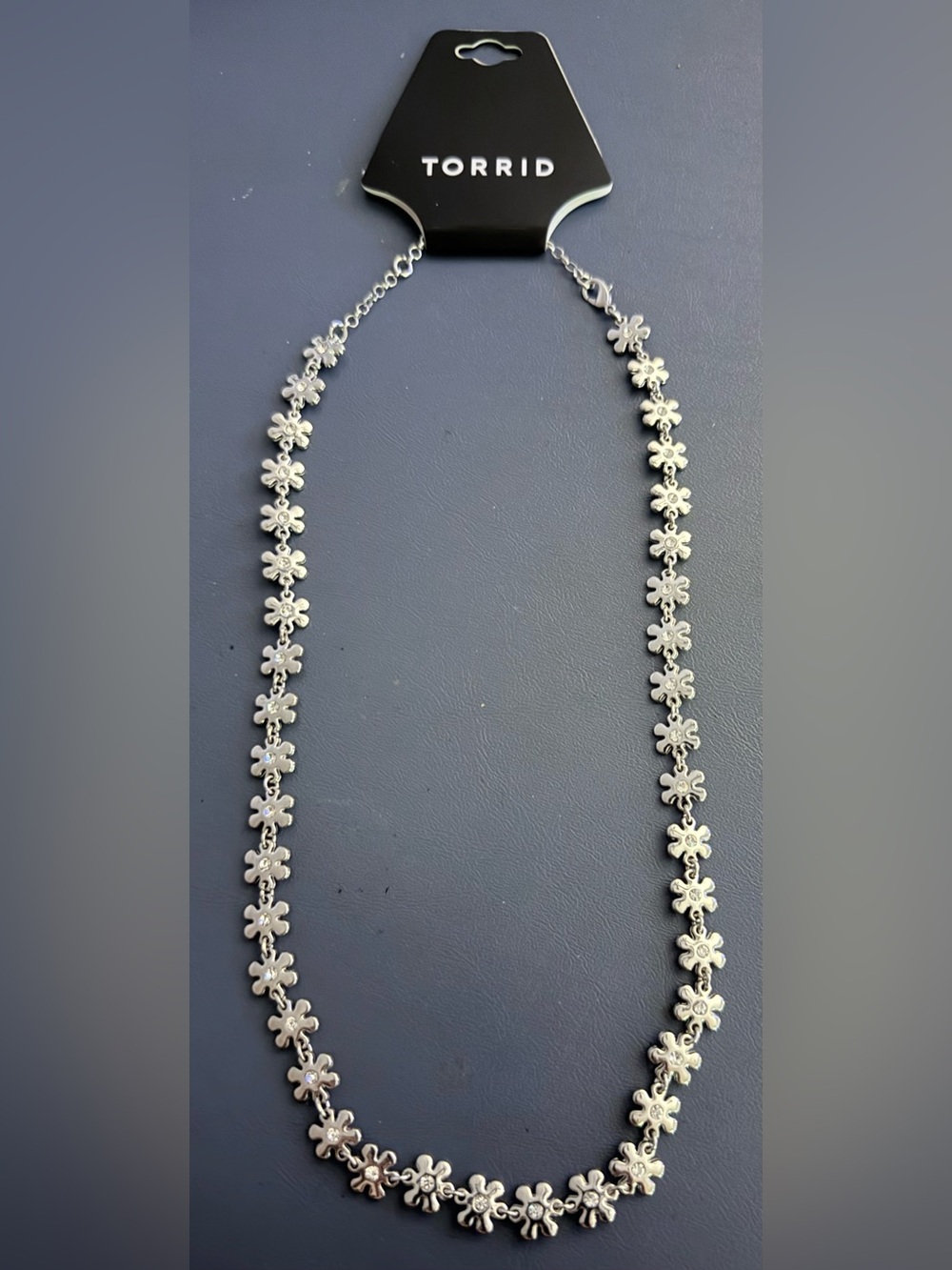 torrid Silver Flower Necklace